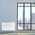 Minimalistický design klimatizace bez venkovní jednotky ARGO Apollo 12HP v bílém provedení je vhodný do bytů, kanceláří, apartmánů a objektů, kde není možné instalovat klasickou klimatizaci s venkovní jednotkou.