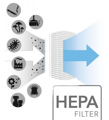 HEPA filtr pro čističku TROTEC AirgoClean 10 E