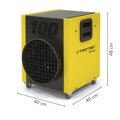 Profesionální elektrický ohřívač TROTEC TEH 100