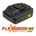 Baterie TROTEC Flexpower 16 V, 2 Ah