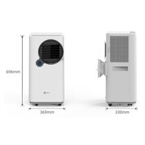 Klimatizace je vhodná do každé místnosti díky kompaktním rozměrům.