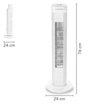 Rozměry ventilátoru Trotec TVE 30 T