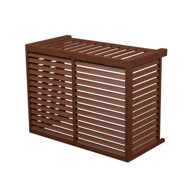 Dřevěný kryt pro klimatizaci a tepelné čerpadlo DECOClim S